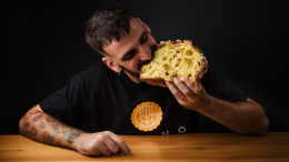 La creazione di Sergio Scovazzo alla conquista del titolo di "miglior panettone artigianale" del Gambero Rosso