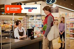 Accordo tra Satispay ed Esselunga: buoni pasto ora disponibili in oltre 190 negozi