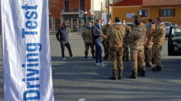 Due giorni dedicati alla guida sicura per la brigata alpina Taurinense a Rivoli