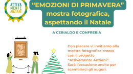 Emozioni a colori: la mostra fotografica arriva nei centri di incontro di Cerialdo e Confreria