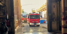 Paura alla cartiera, scoppia un incendio: arrivano i vigili del fuoco