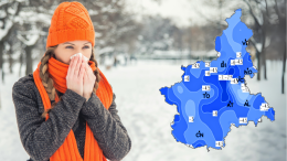 Meteo Piemonte, arriva il freddo. E in montagna è allarme per le valanghe