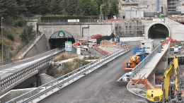 Italia-Francia: a giugno aprono il Tenda (dopo 4 anni) e la seconda canna del Frejus