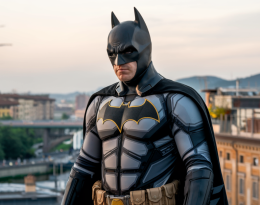 Batman a Torino: il Cavaliere Oscuro avvistato in pieno centro - FOTO