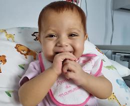 Matilde, 8 mesi, salva grazie a un trapianto di fegato: "E' il dono di un angelo"