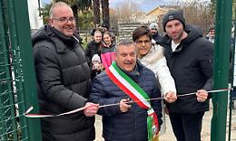 A Valperga il parco giochi rinnovato riapre le porte ai bambini dopo un intervento di 35 mila euro