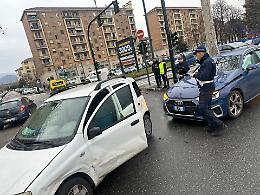 Due incidenti in due giorni nello stesso punto, ancora feriti in strada a Torino
