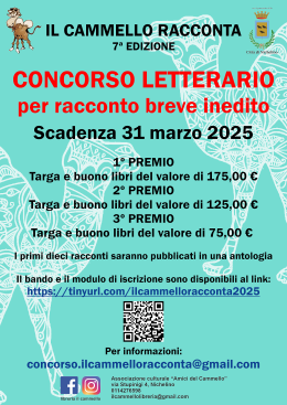 A Nichelino, la libreria 'Il Cammello' offre un'occasione per gli scrittori con il concorso letterario "Il Cammello Racconta"