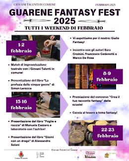 Guarene Fantasy Festival: un viaggio letterario tra mondi immaginari e avventure straordinarie