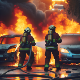 Due auto date alle fiamme a Orbassano e Ciriè nell'arco di una sola giornata