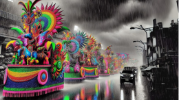 Meteo Piemonte - Arriva la pioggia, annullate le sfilate dei carri di Carnevale