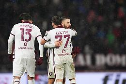 Toro, a Bologna la beffa arriva al 90°: non basta la magia di Elmas