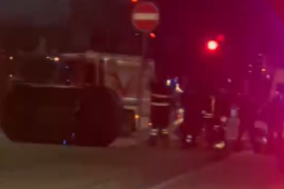 Incidente stradale all'Allianz stadium, si ribalta un'auto: due feriti in ospedale