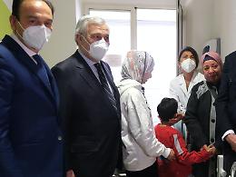 Tajani al Regina Margherita in visita ai piccoli pazienti di Gaza: 'Vogliamo salvarne altri'
