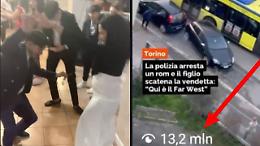 La faida rom miete una vittima: donna perde il bimbo. E il video del Far West fa il boom
