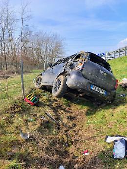 Incidente sulla bretella Ivrea-Santhià: conducente ferito