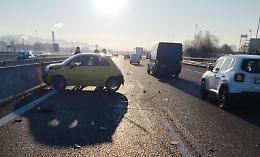 Scontro tra tre auto: incidente in tangenziale a Rivalta di Torino