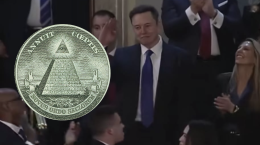 Dopo il saluto romano, un altro gesto di Musk associato agli Illuminati 