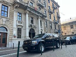  La Chevrolet Suburban di Usha Vance in trasferta a Torino per gli Special Olympics 2025