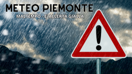 Meteo Piemonte, in arrivo mezzo metro di neve e la pioggia. Allerta gialla per il maltempo