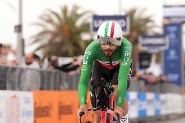 Tirreno-Adriatico, Pippo Ganna fa subito il solco nella crono