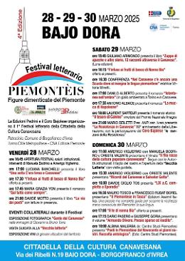 "Festival Letterario Piemontese" a Borgofranco d’Ivrea
