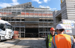 Il "cantiere del Valentino": la biblioteca civica in arrivo a giugno 2026