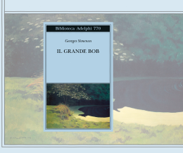 Perché è morto il Grande Bob? Un Simenon che non ti aspetteresti...