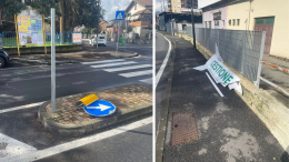 Atti vandalici nella notte a Borgaretto, il danno complessivo ammonta a 3mila euro
