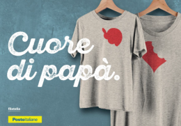 Festa del papà, cartolina filatelica di  Poste Italiane per celebrare la ricorrenza