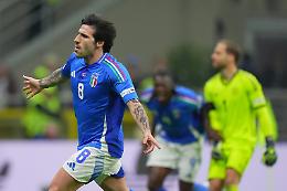 Tonali segna, Bastoni non marca: così la Germania ribalta l'Italia a San Siro. Ecco serve per la qualificazione