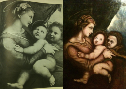 Una Madonna di Francisco Goya ritrovata  a Sciolze 