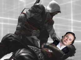 Assassin's Creed e Elon Musk: una guerra tra "poveri" sui social