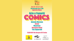 "Arte e Fumetti - Comics", l'esposizione tra eroi senza tempo e icone moderne alla storica bottega Flash Art Cornici