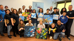 Rotary Club Lagrange e studenti insieme per i giovani: completato il restyling  di “Aria - Spazi ReAli”