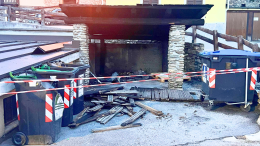 Butta i tizzoni della stufa nei rifiuti e rischia di dar fuoco alle case. «Ora basta, mettiamo le telecamere»