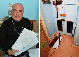 Botte e mazzate come in Shining per "colpa" di un gattino: «Le istituzioni ci hanno abbandonati»