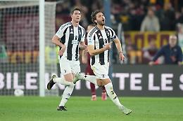La Juve di Tudor c'è ma non vince: a Roma finisce 1-1