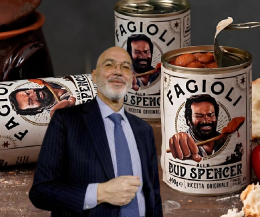 Fagioli (piccanti) alla Bud Spencer: il Banchiere dei Vip dietro il boom