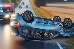 Muore nell'auto che si ribalta, ecco chi era la vittima dell'incidente stradale