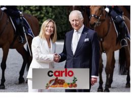 Giorgia Meloni regala a Re Carlo la Nutella: il gesto che ha conquistato il mondo