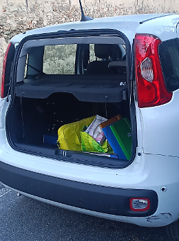 Fiat Panda nel mirino dei ladri, rubato anche il portellone posteriore