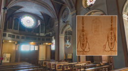 Per ammirare la Sacra Sindone a Pasqua e Pasquetta... non serve andare a Torino
