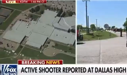 Spari in un liceo di Dallas: studente armato in fuga, almeno tre feriti al Wilmer-Hutchins