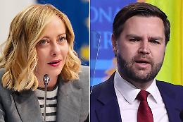 Dopo Meloni da Trump, oggi arriva il vicepresidente Usa J.D. Vance in Italia