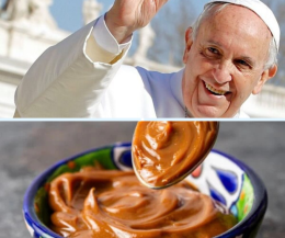 La golosa passione di Papa Francesco: il gelato al dulce de leche che conquistò il Santo Padre