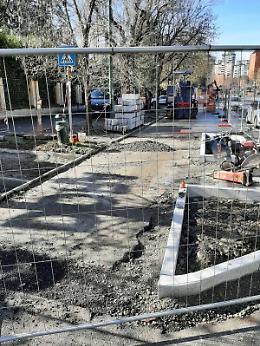 La ciclabile di corso Umbria allarma i residenti, che fanno partire una raccolta firme: quanti posti auto persi?