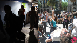 Blackout in Spagna: luce spenta e sguardi in alto