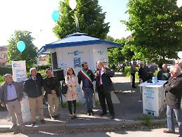 Moncalieri inaugura il decimo Punto Acqua SMAT in strada Tetti Piatti