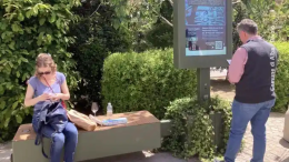 Ad Alba spunta una "panchina intelligente". Ecco di cosa si tratta